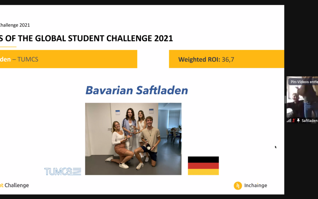 TUM Campus Straubing students win Global Student Challenge 2021 in supply chain management